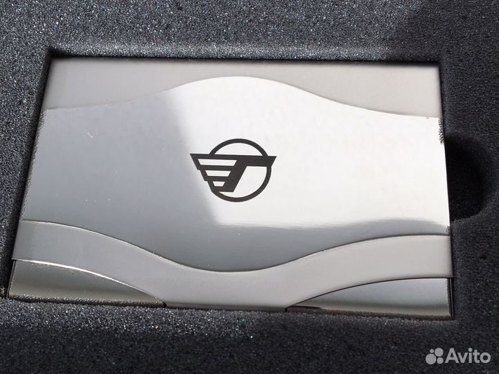 Набор визитница ручка зажим