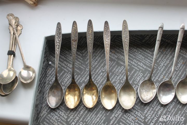 Чайные наборы мнц СССР ложечки