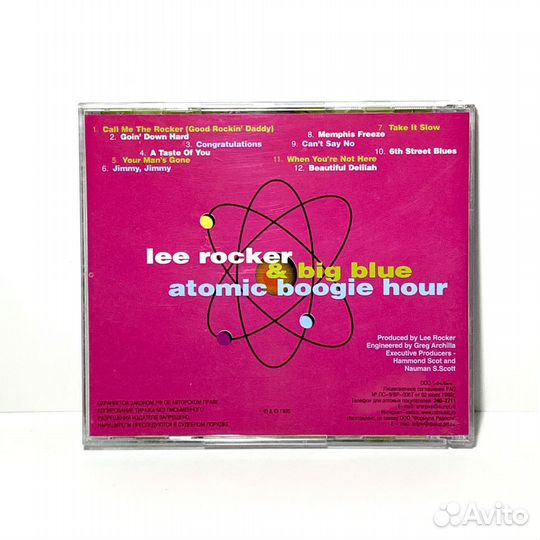 CD диск Lee Rocker & Big Blue 
