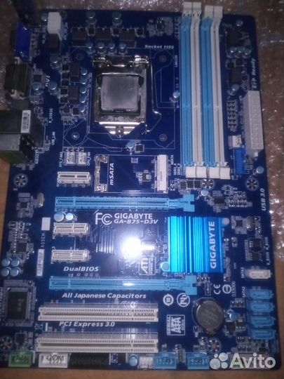 Материнская плата 1155 GA, комплект AM2 MSI