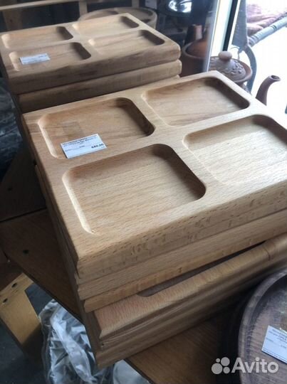 Менажница деревянная