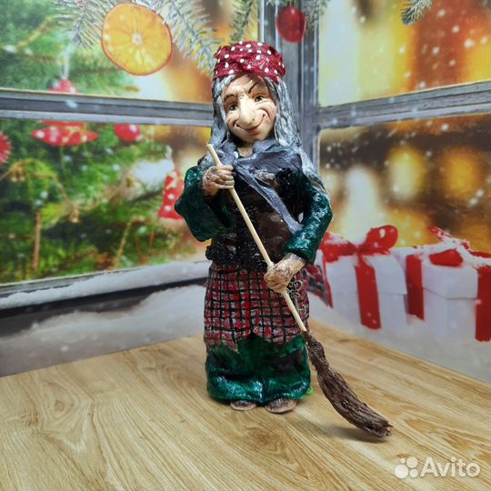 Ватные игрушки на елку