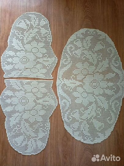 Салфетки, скатерти вязаные