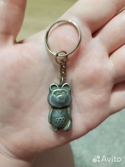 Брелок Олимпийский мишка 1980 года