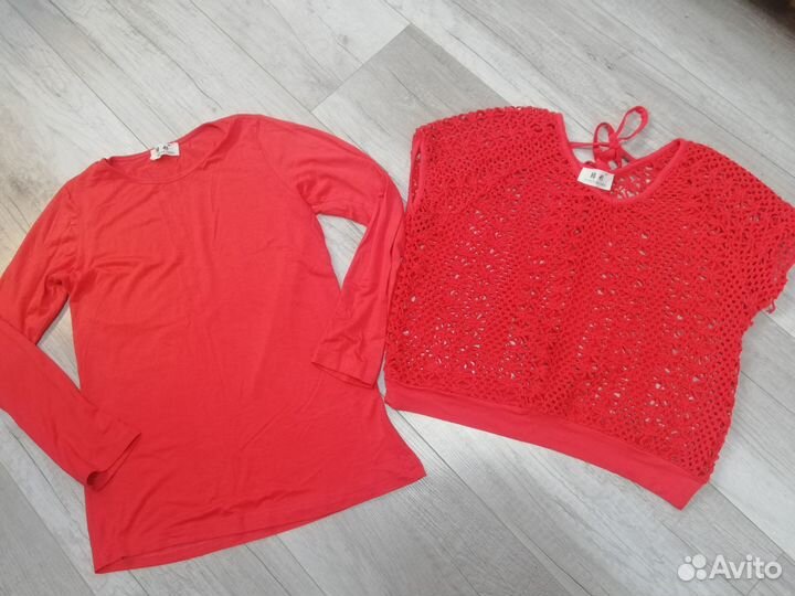 Вещи пакетом девочке, р. 134-140