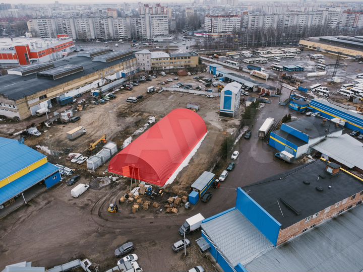 Теплый склад, 800 м²