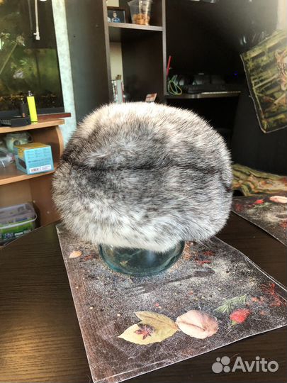 Норковый мягкий берет