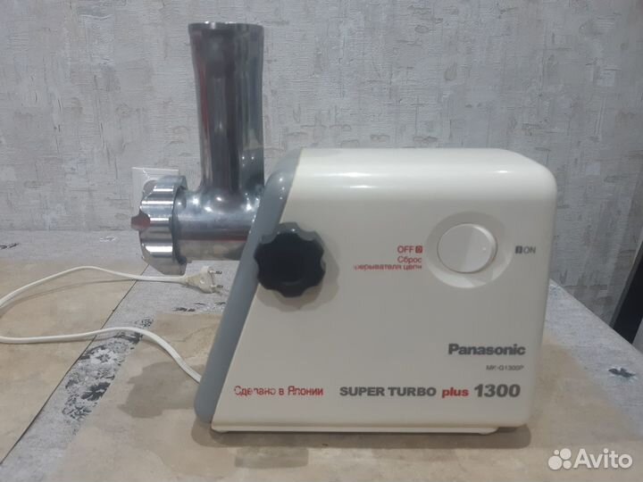 Мясорубка электрическая panasonic