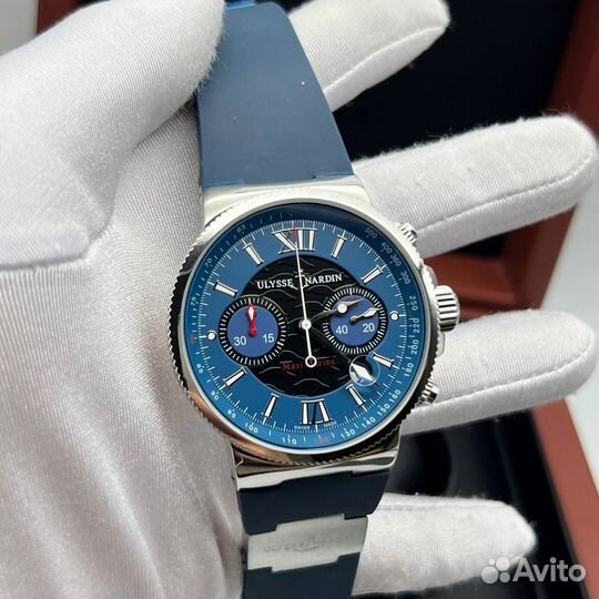 Мужские часы Ulysse Nardin синие