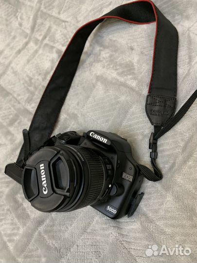 Зеркальный фотоаппарат canon 500d