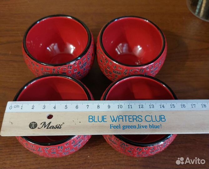 Чашки (пиалы) для чая, керамика, азия