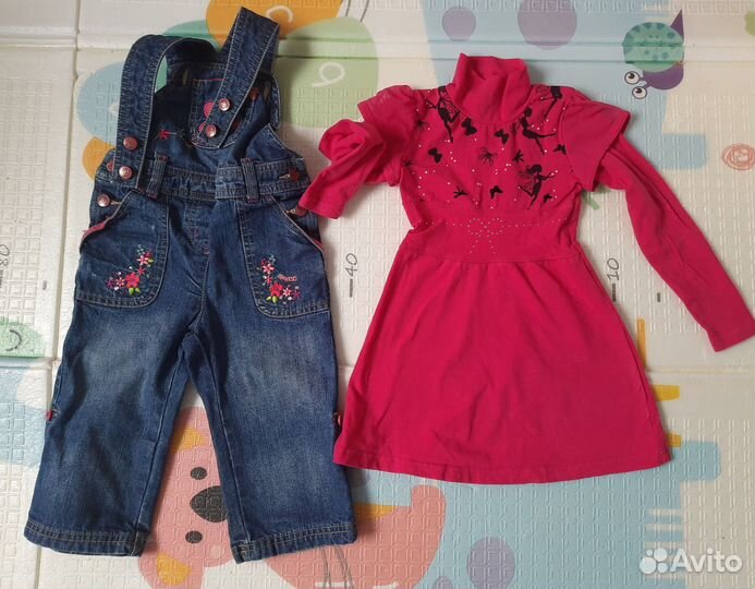 Одежда на девочку 80-86