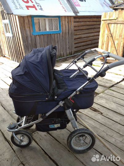 Коляска для двойни