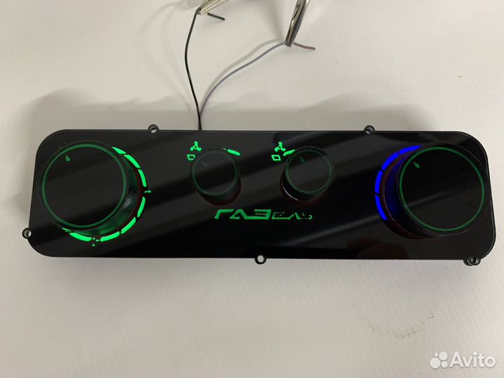 Панель блока отопителя светодиодная Газель