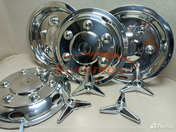 Колпаки хромированные на Мерседес Спринтер