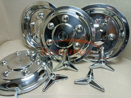 Колпаки хромированные на Мерседес Спринтер