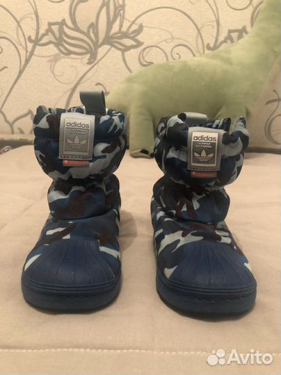 Детская зимняя обувь adidas 25 р