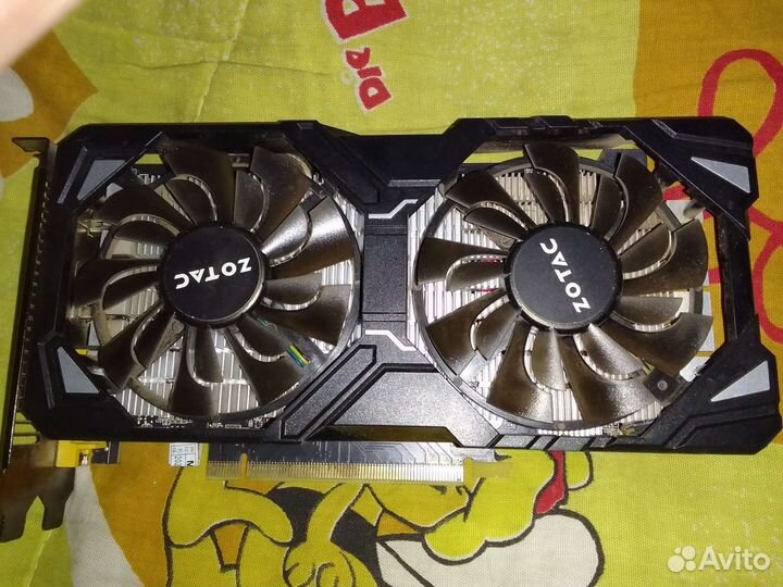 Видеокарта zotac gtx 1060 6gb