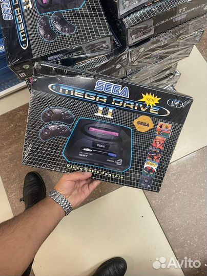 Новая игровая приставка сега мега драйв 2