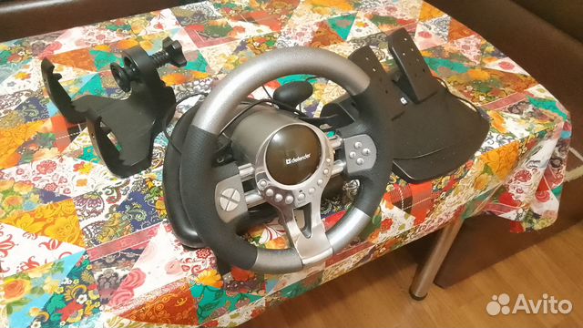 Игровой руль Defender Forsage GTR купить в Тамбове | Электроника | Авито
