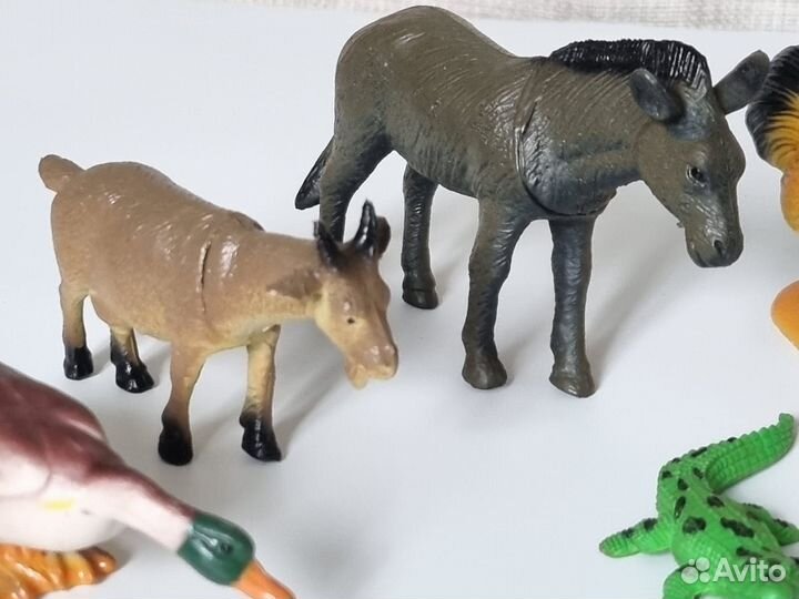 Игрушки животные пакетом