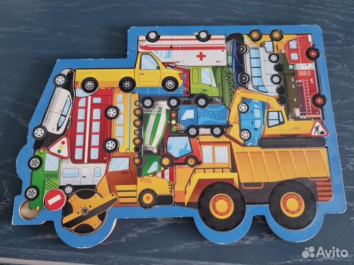 Пазл деревянный