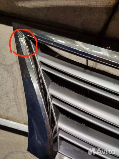 Решетка бампера на ниссан сентра B 17