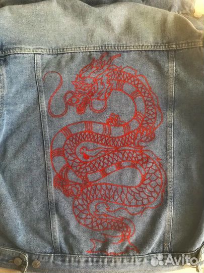 Роспись одежды, кастом, рисунок