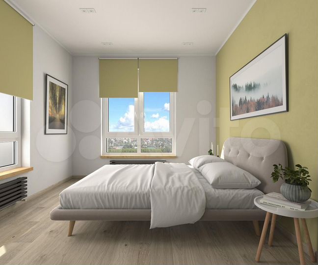 2-к. квартира, 57 м², 10/25 эт.