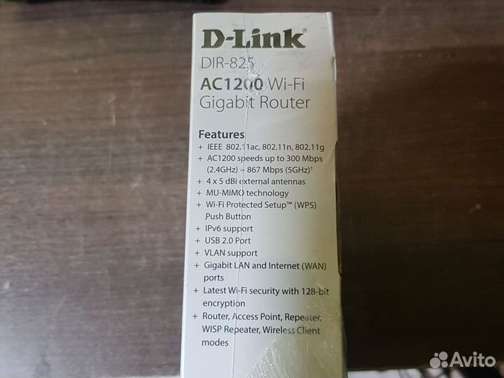 Wifi роутер d link dir 825