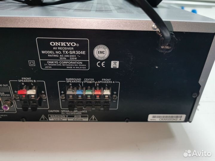 Ресивер Onkyo TX-SR304E