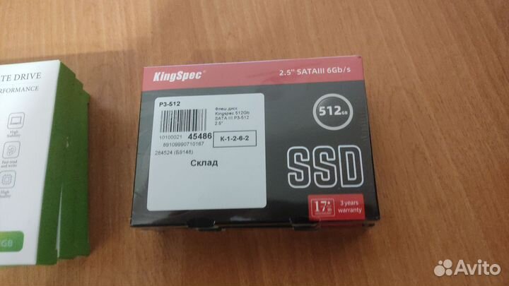 Ssd kingspec 512 новые