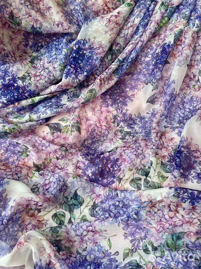 Шифон с сиренью