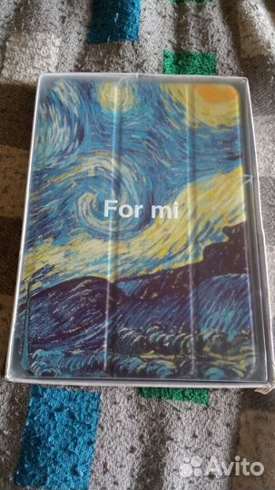 Чехол книжка iPad mini 1 2 3 вангог Звездная Ночь
