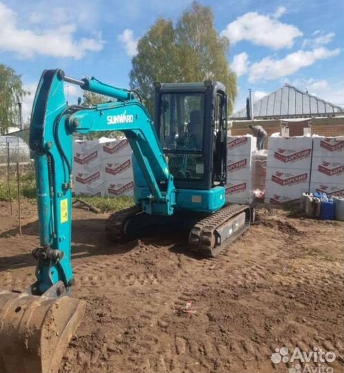 Мини экскаватор