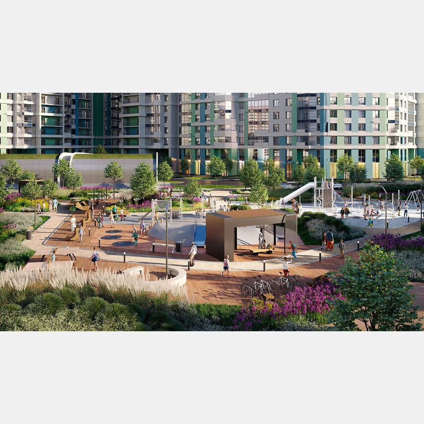 2-к. квартира, 58 м², 16/20 эт.