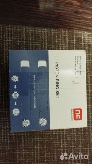 Кольца поршневые renault logan 1.4