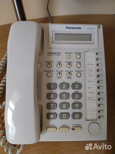 Телефон факс panasonic