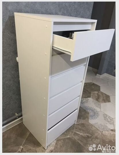 Комод белый 50 см