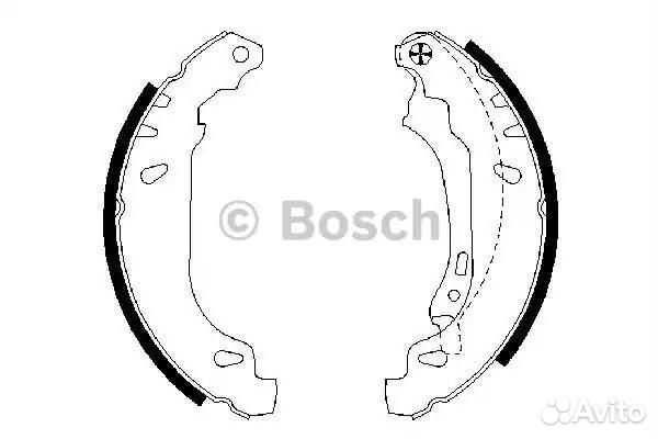 Колодки тормозные барабанные