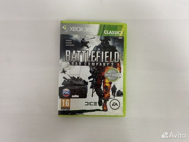 Диск xbox 360 Battlefield Bad Company 2 Лицензия
