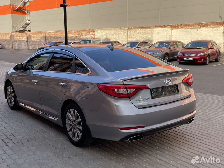 Hyundai Sonata 2.4 AT, 2017, 79 000 км