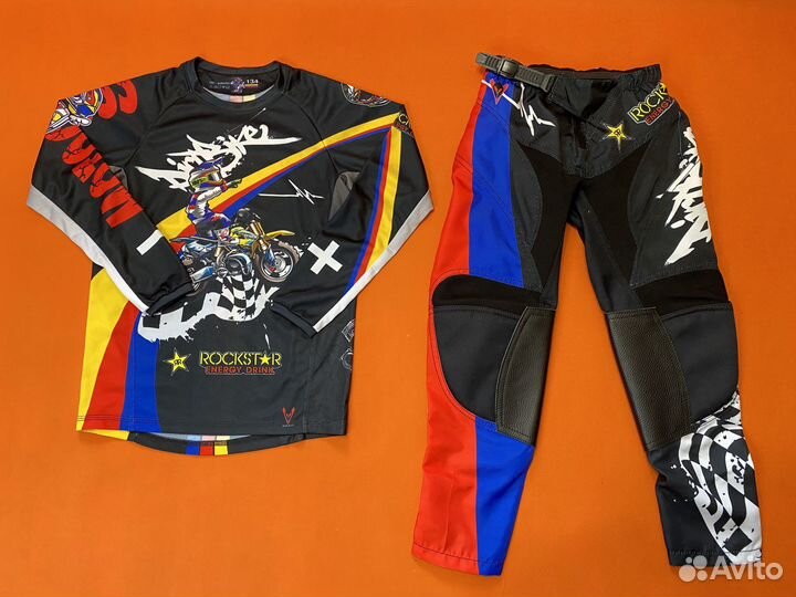Костюм для мотокросса квадроцикла детский Rockstar
