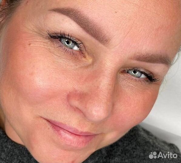 Перманентный макияж бровей губ и век татуаж