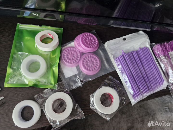 Материалы для наращивания ресниц бу