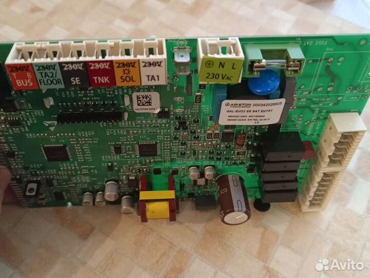 Плата управления для котлов Ariston 65115782