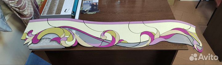 Ламбрекен витраж