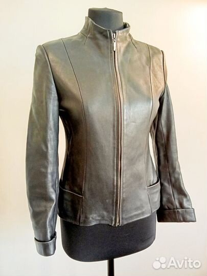 Куртка женская из натуральной кожи 46