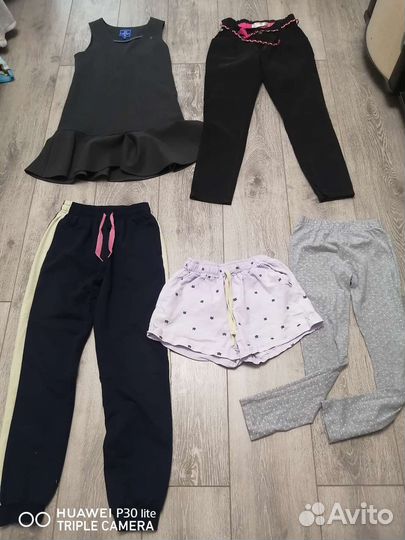 Одежда для девочки пакетом, 146 см