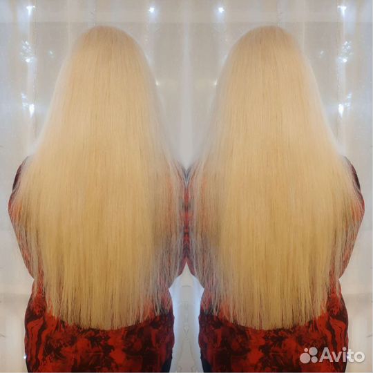 Наращивание натуральных волос